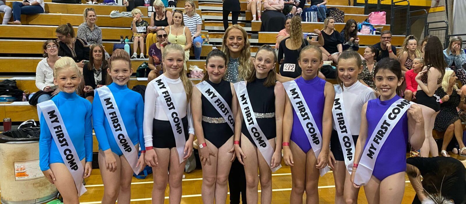 My first comp sashes
